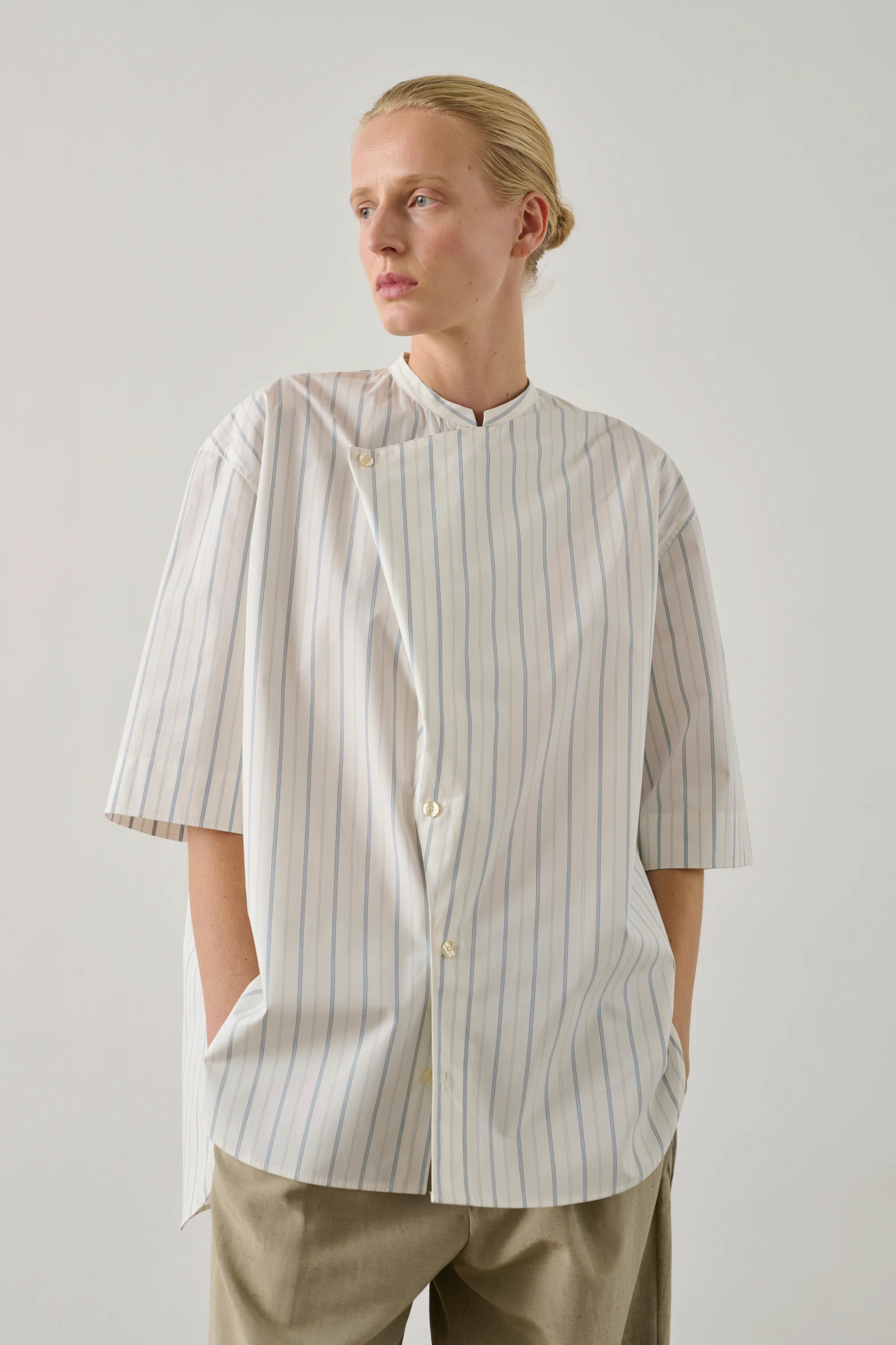 BLUE IXIA BLOUSE