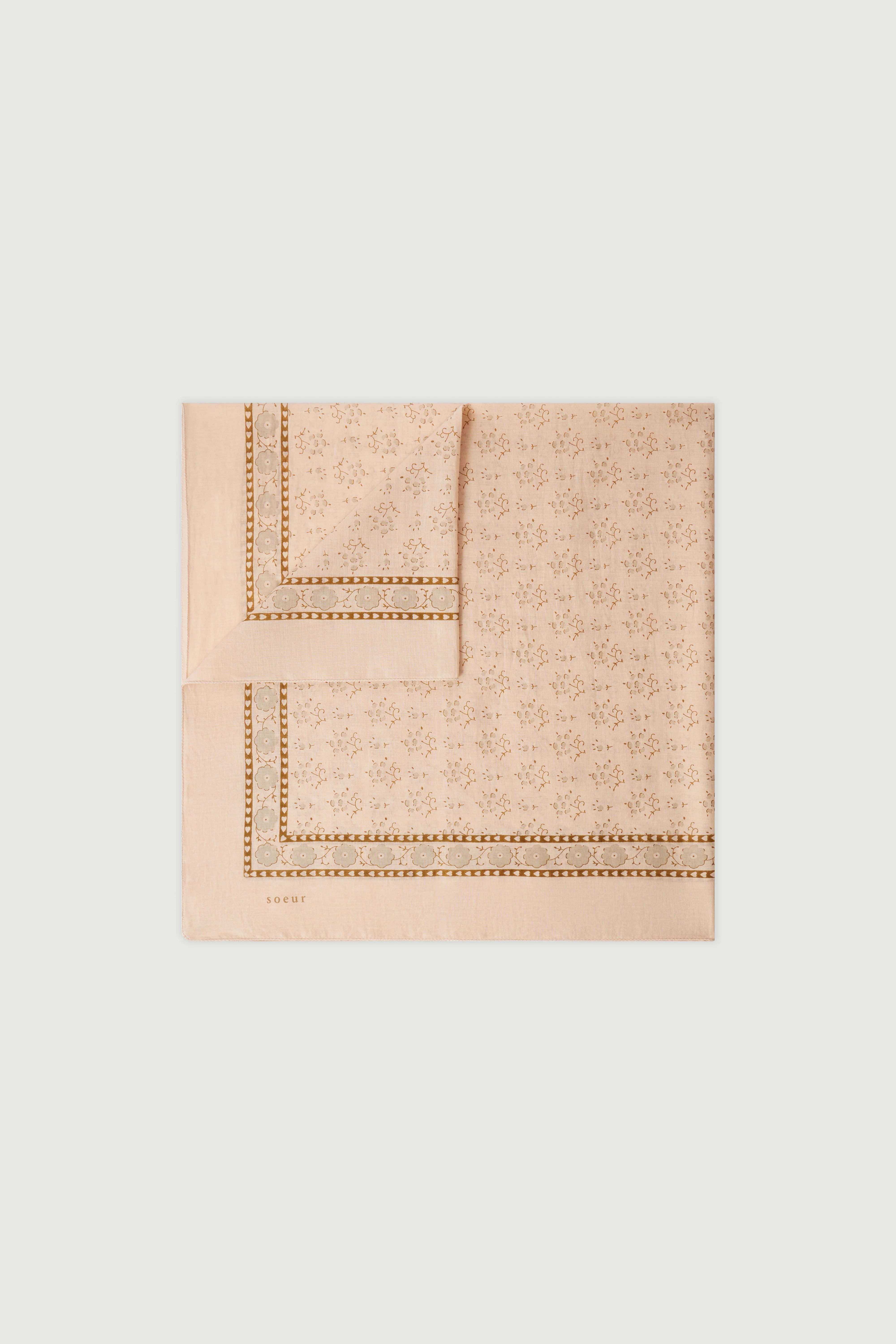 PINK CLASSIQUE COTTON SCARF
