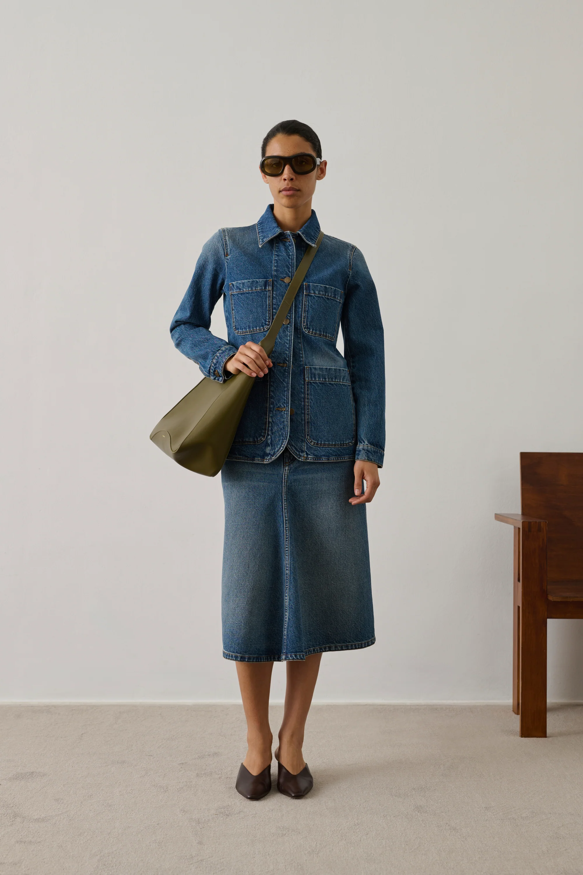 BLUE HALO SKIRT
