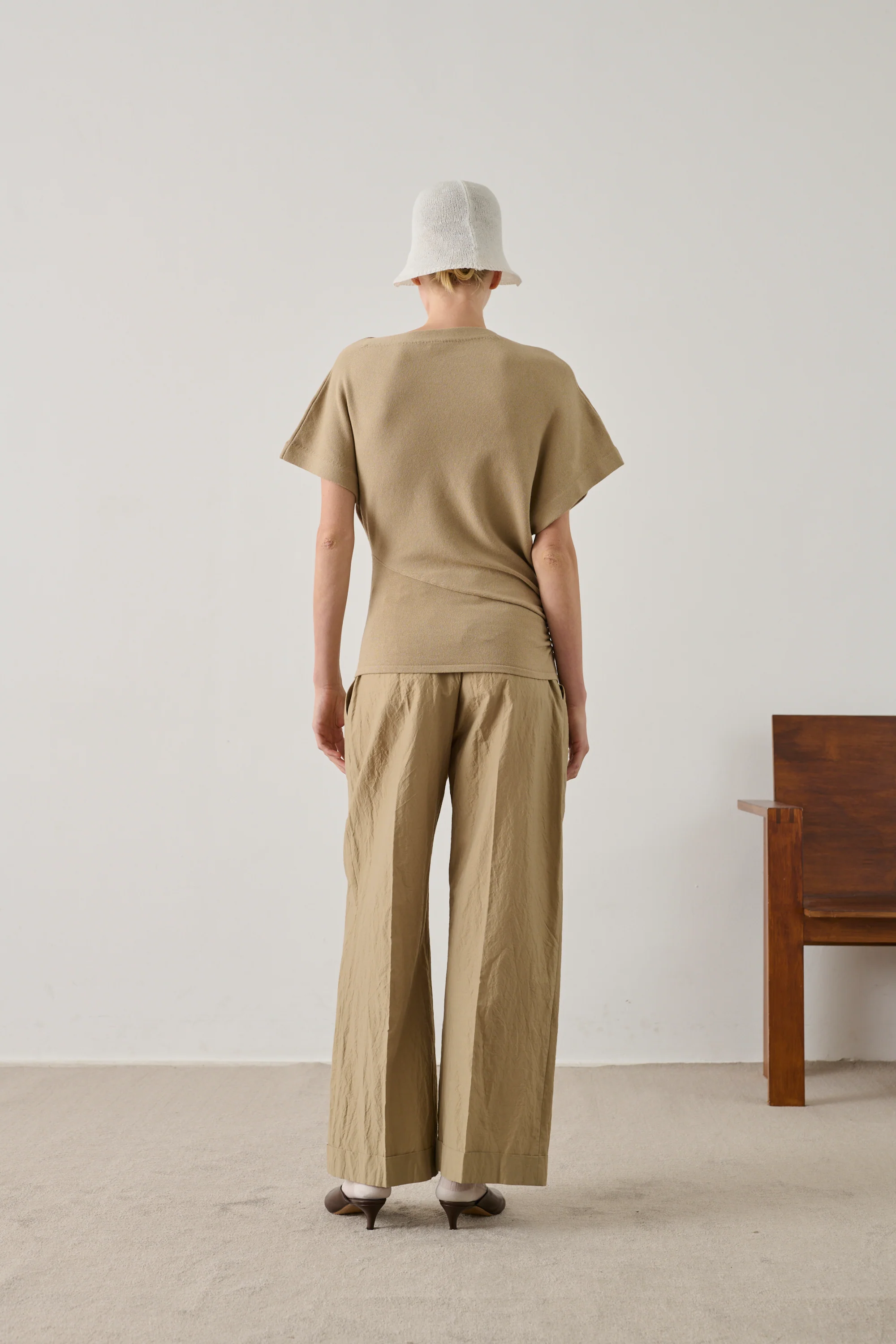 BEIGE WATSON TROUSERS - Image 2