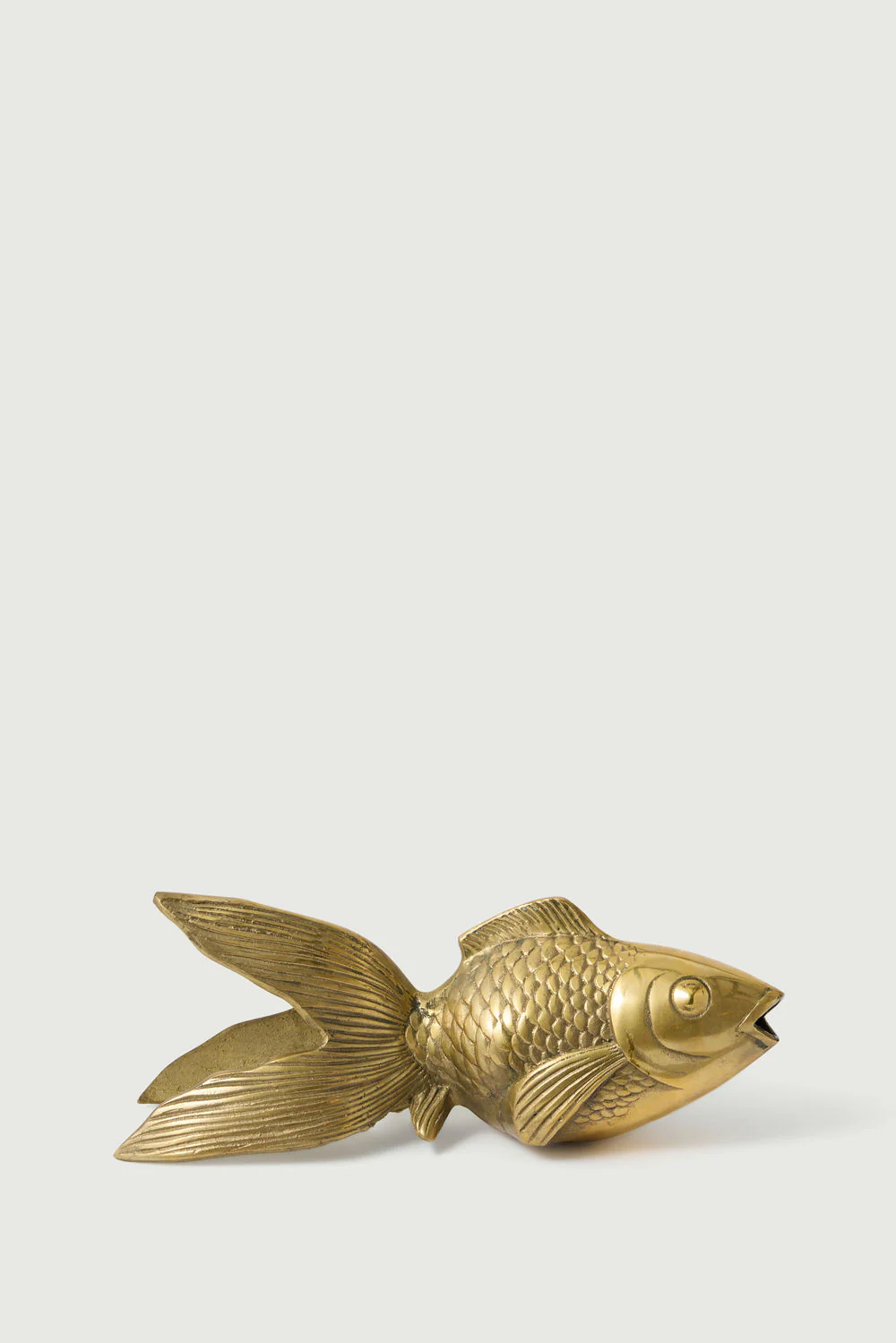BRASS FISH PAPERWEIGHT