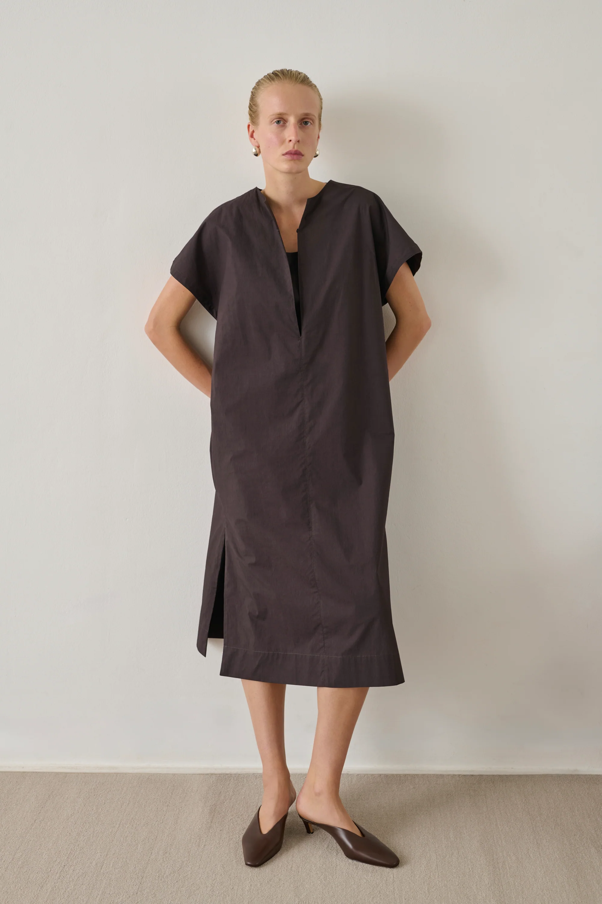 BROWN IANNI DRESS