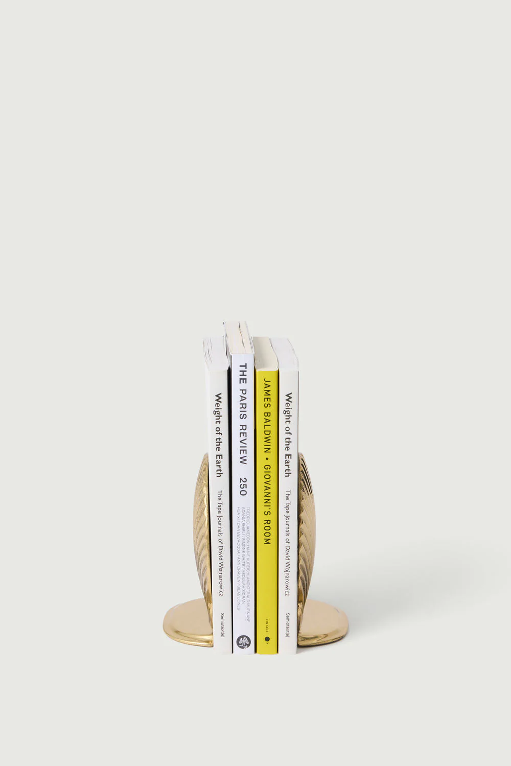 BRASS SCALLOP SHELL BOOKENDS