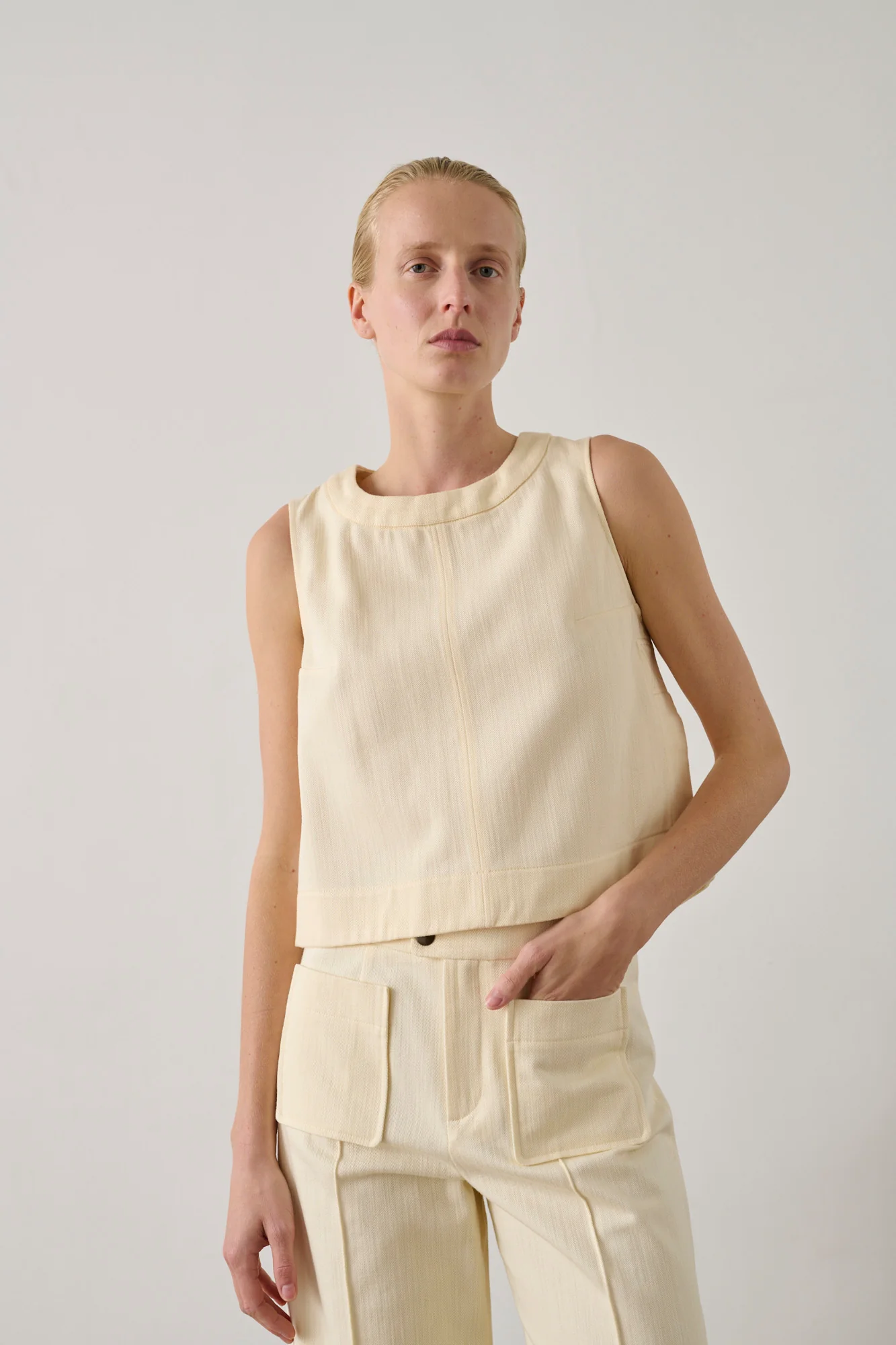 OFF-WHITE PAMPA TOP