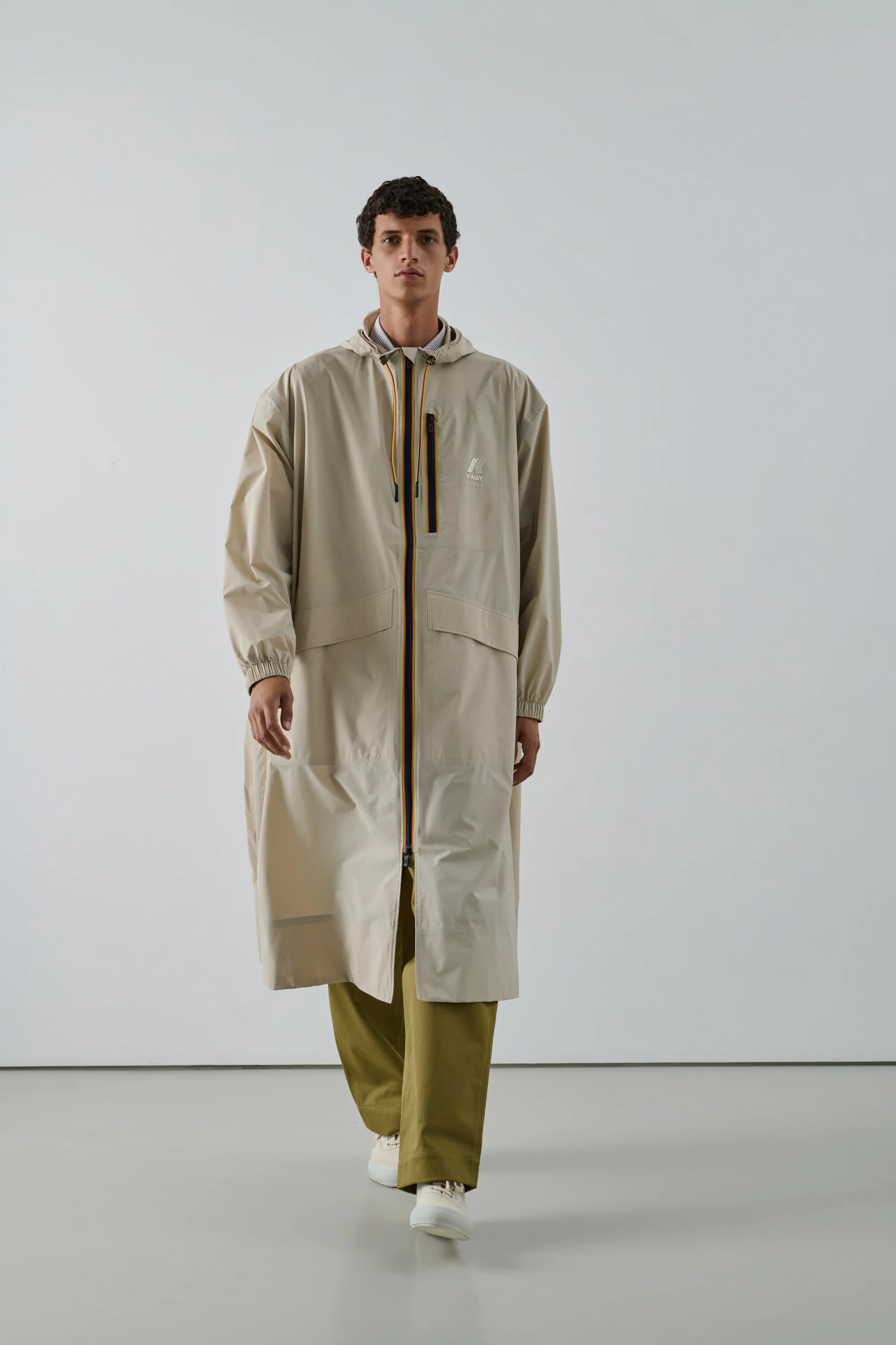 BEIGE PRADEL TRENCH COAT - Image 2